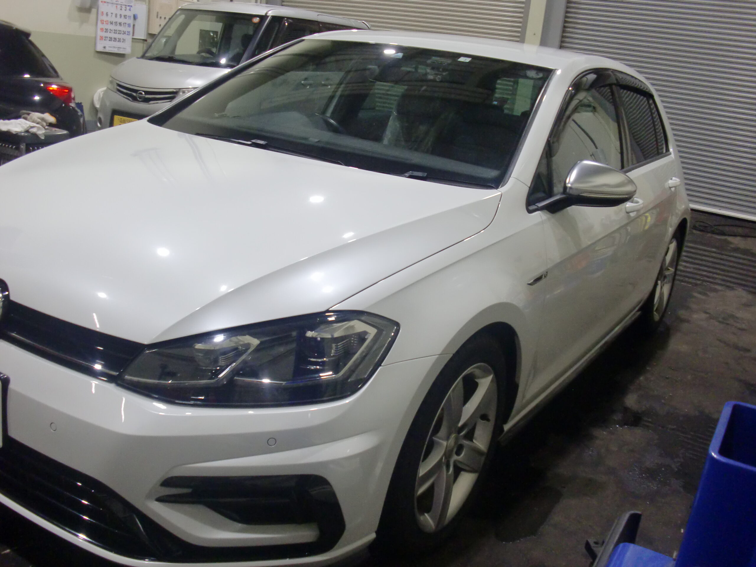 VW GolfR　車検整備