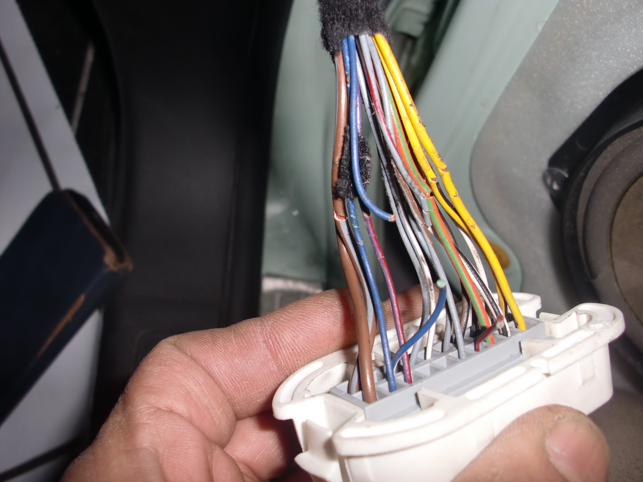 FIAT500　エアバックランプ点灯